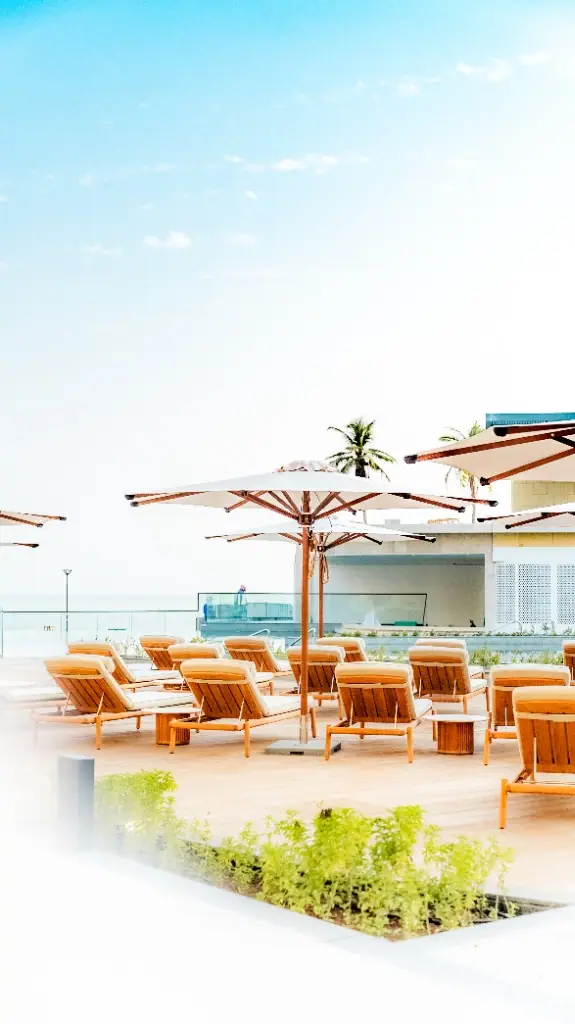 Beachfront Parasols