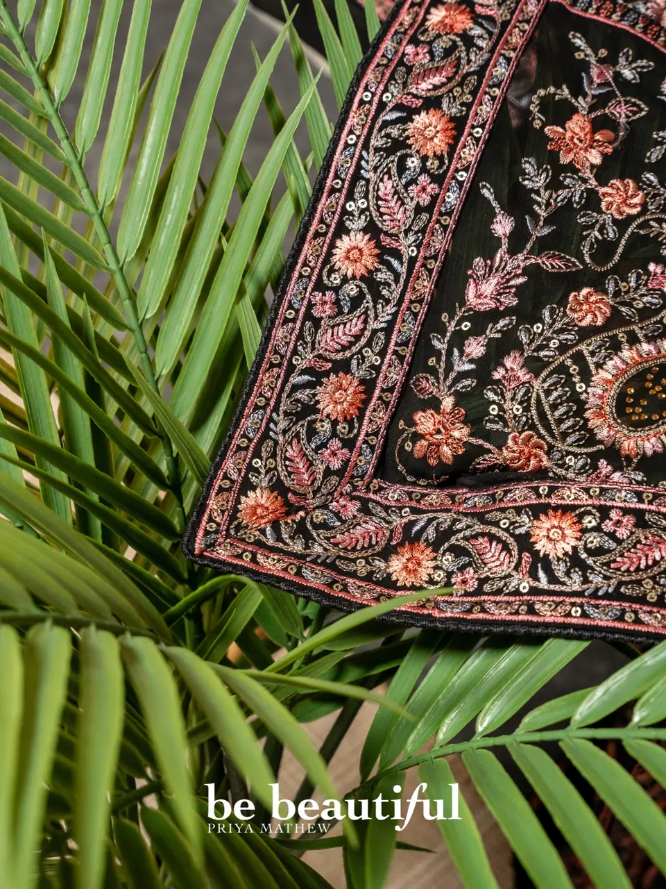 Priya Mathew Zari Embroidery